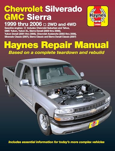 Chevrolet Silverado GMC Sierra: 1999 thru 2006 2WD and 4WD: 99-06 (Hayne's Automotive Repair Manual)